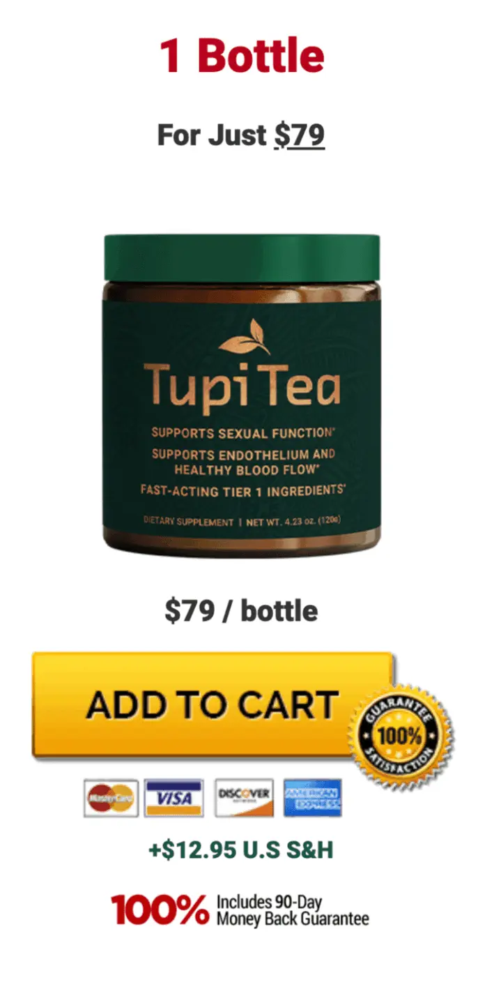 Tupi Tea 1 bottle