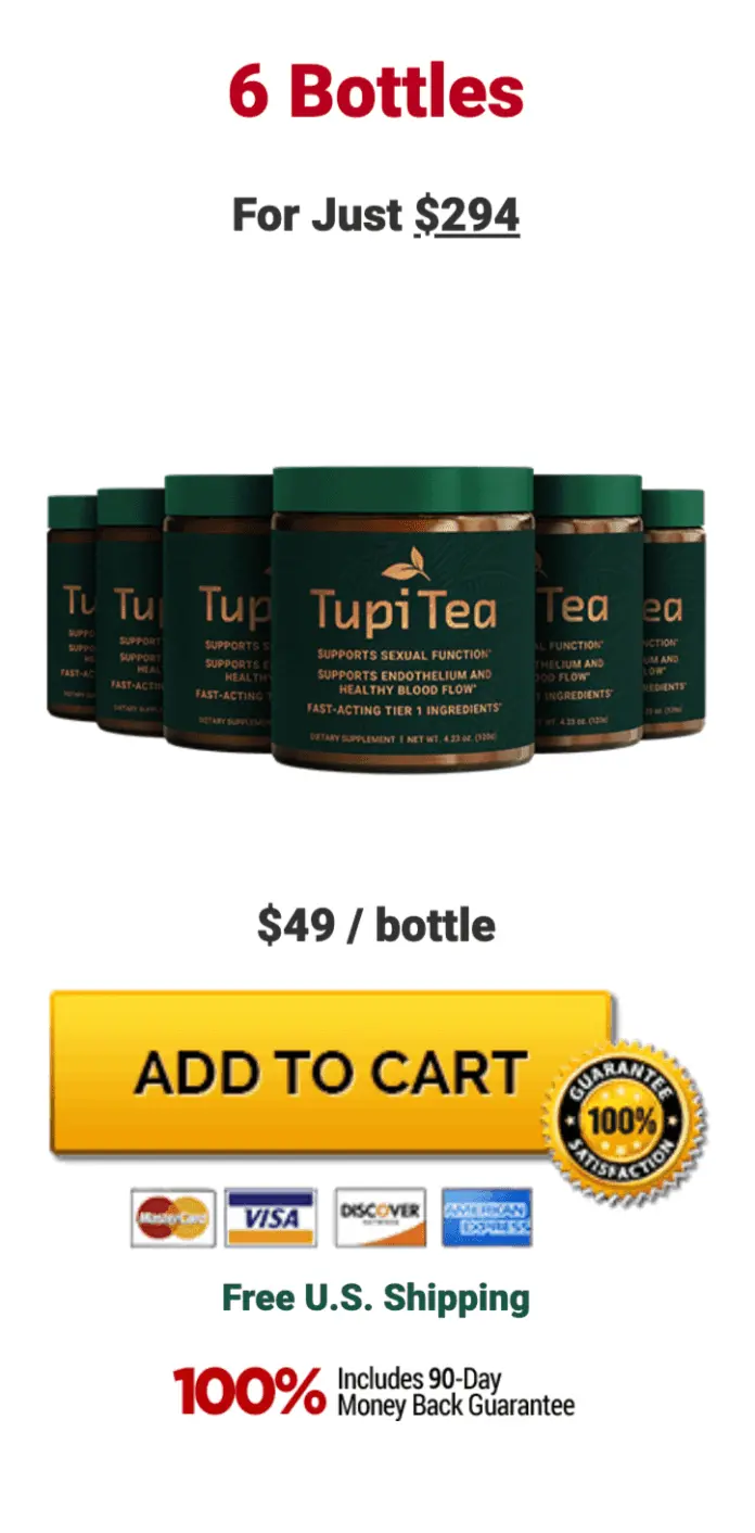 Tupi Tea 6 bottle